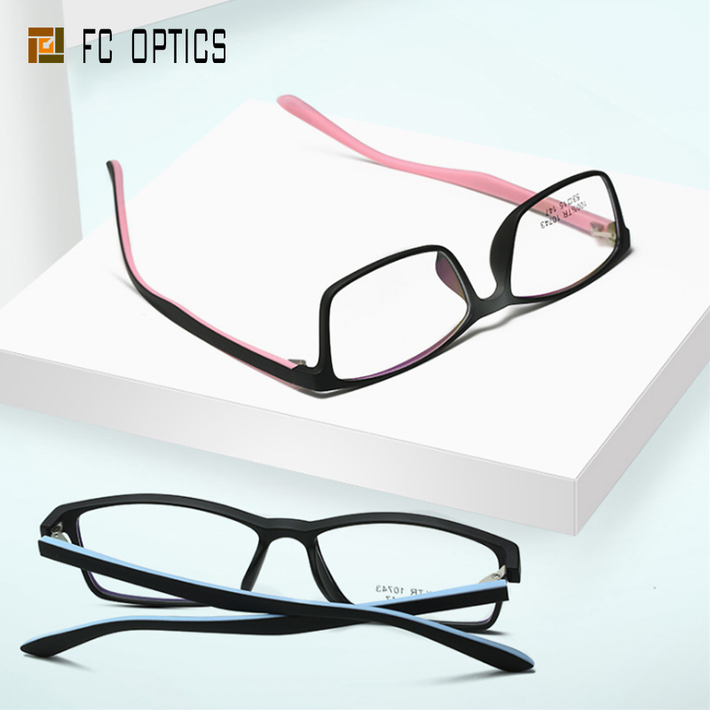 Tr90 Super Light Eye Glasses Optical Frame Block Blue Light Computer Screen Blue Light Filter Glasses