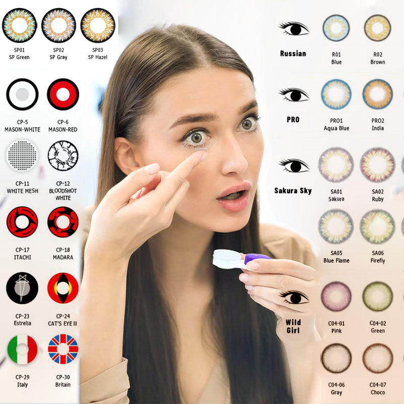 High-Quality Disposable Contact Lenses with OEM ODM Options