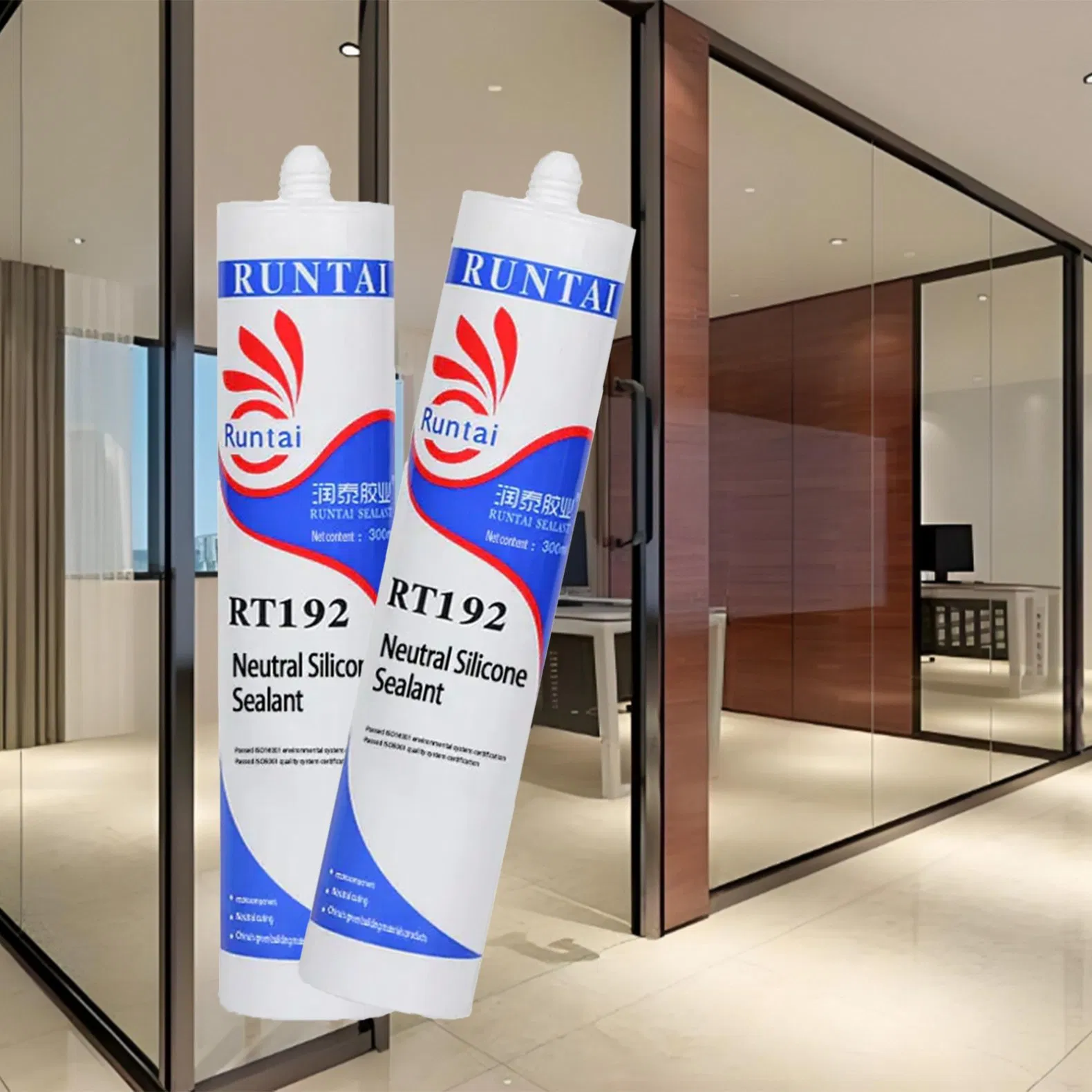 Runtai Caulking Adhesive Neutral Silicone Sealant for Windows and Doors