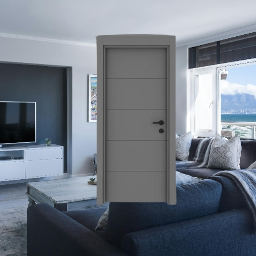 Anti-Termite Interior Door New Material WPC Apartment Door