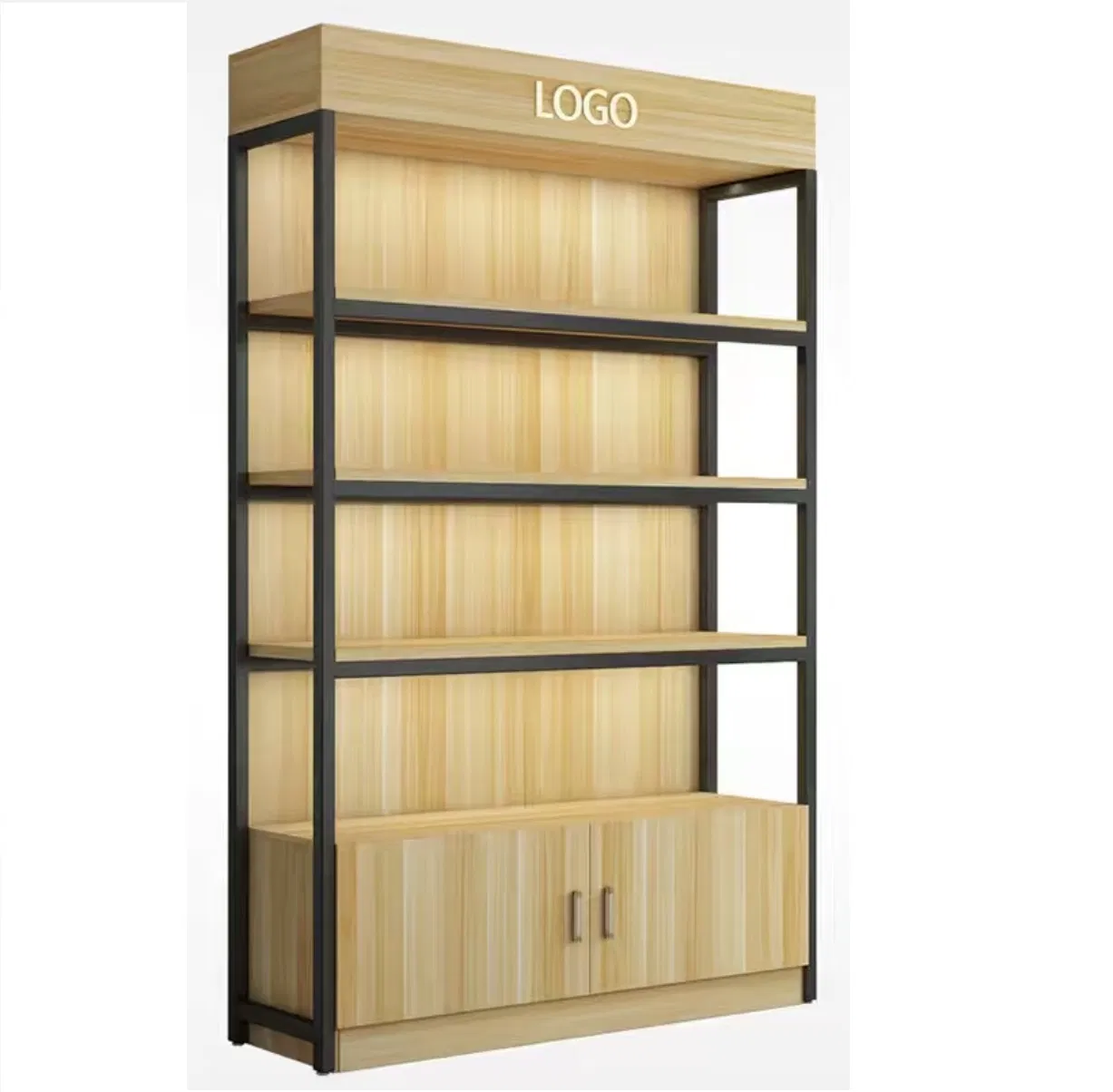 Customized Cabinet Rack Shop Design Ideas Store Fixture Bome Use Cosmetics Display Rack Shelf