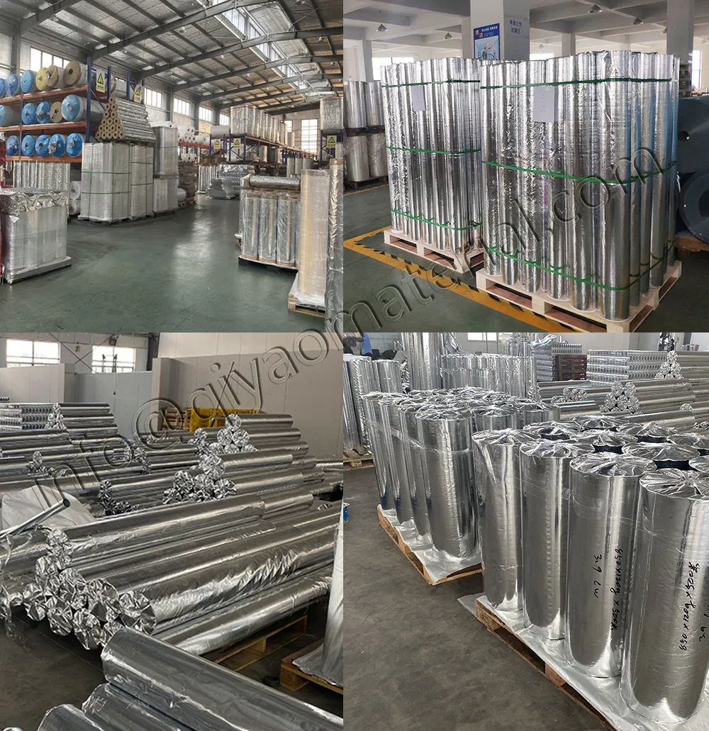 Fire Retardant Aluminium Foil Woven Fabric