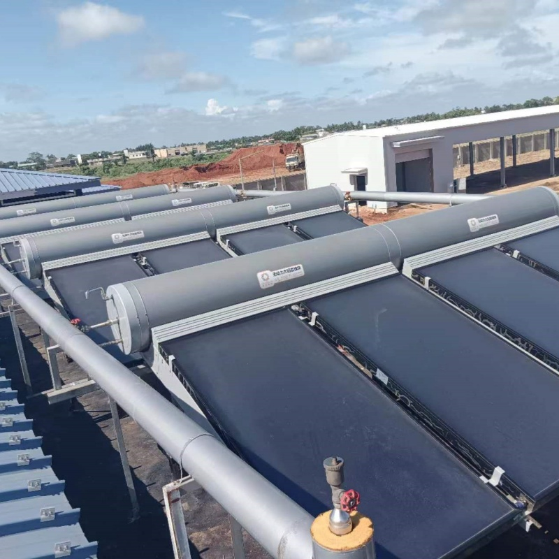 Плоский солнечный коллектор для нагрева воды