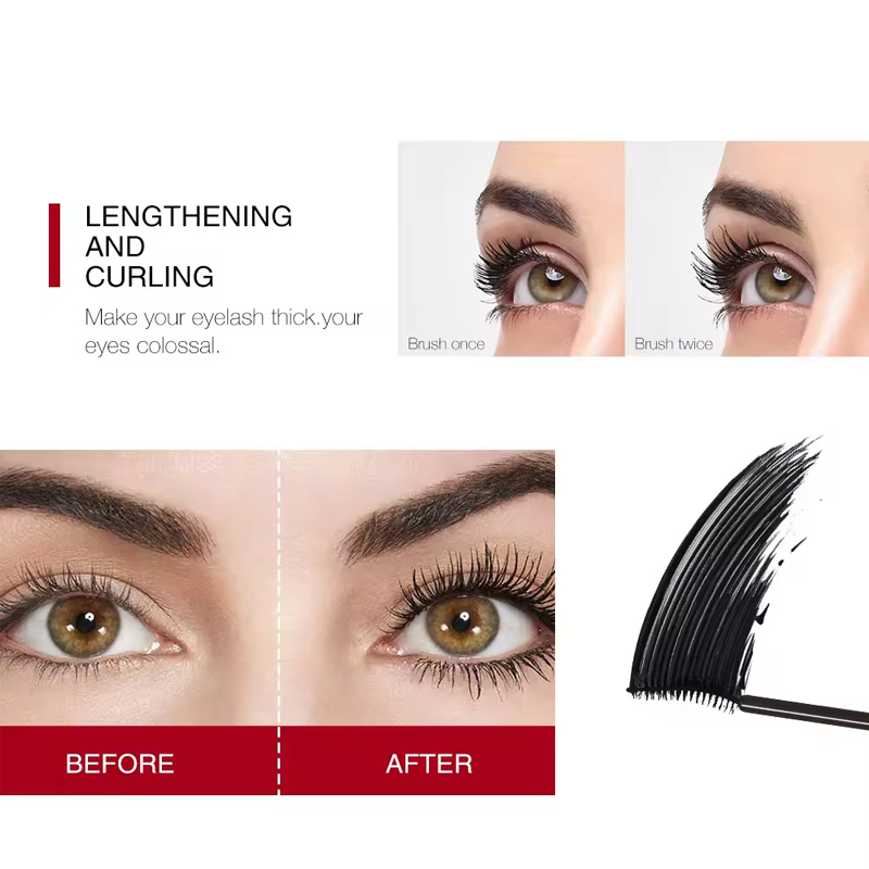 Ditong OEM ODM Lash Extend Lengthening Thicker Curling Waterproof 3D Fiber Mascara