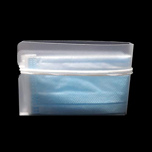 Food Safe PP Reusable Face Mask Storage Clip Masks Case Box Bag Folder