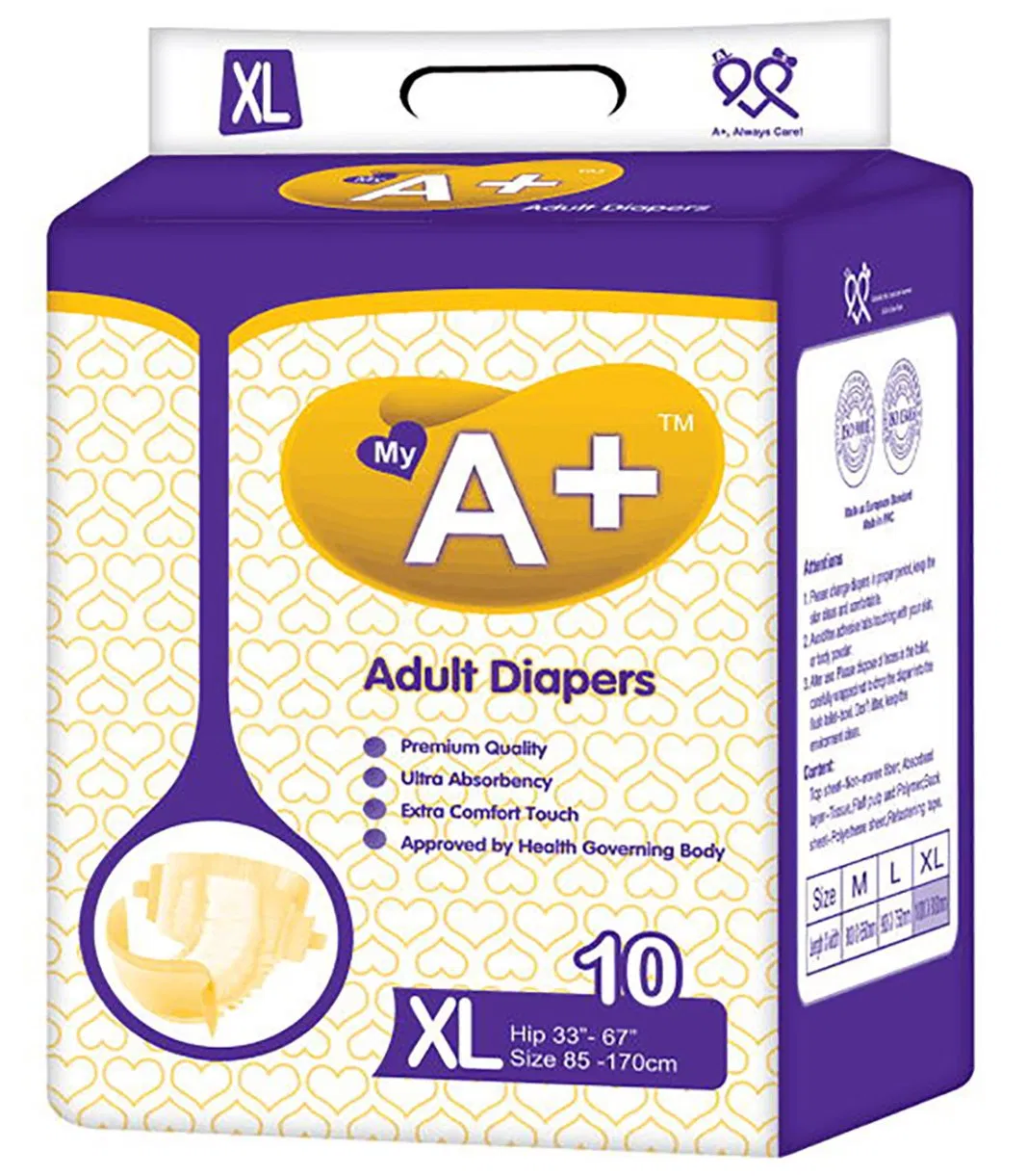 High Quality Disposable Adult Diapers Cheap Price Diapers Soft Touch