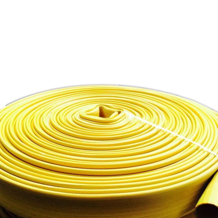 Manufacturing of NBR Layflat Garden Rubber Irrigation Lay Flat Hose with Good Quality