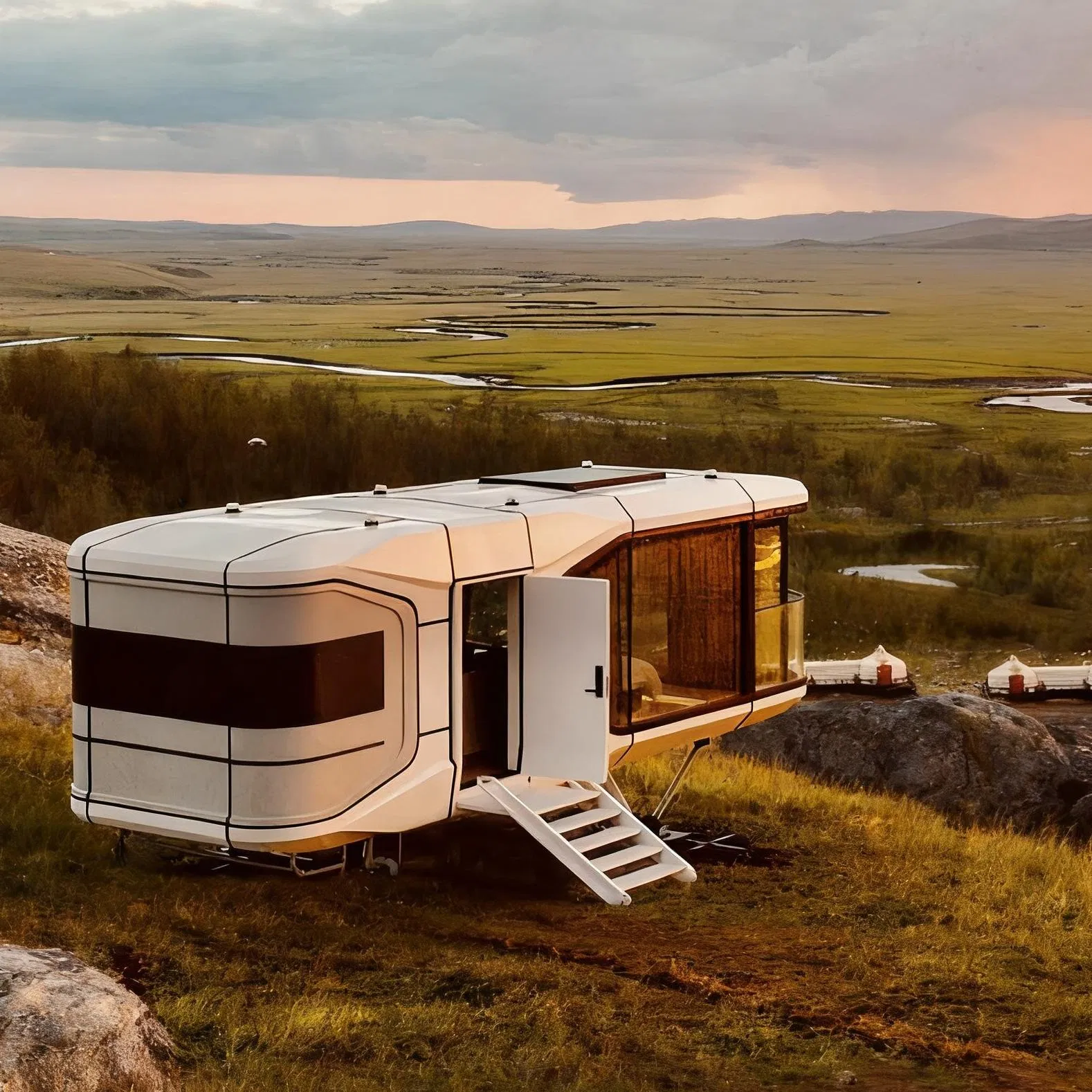 Modular Kit House Capsule Vacation Home Container Modular Prefab House Prefabricated House