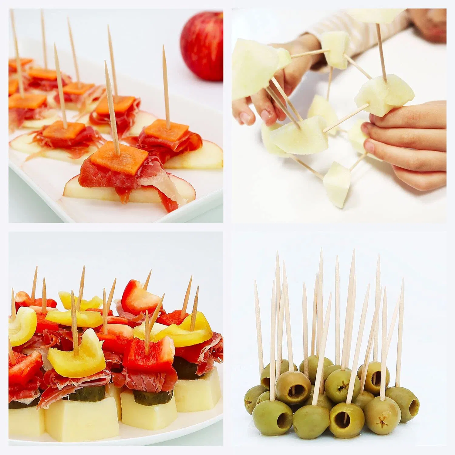 Chinese Factory Sale 65mm Wooden Disposable Toothpicks