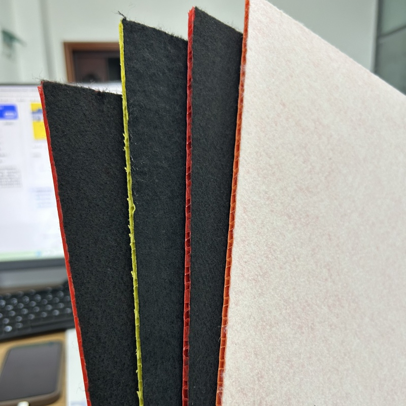 Fire-Retardant PP Bubble Guard Sheet Plastic Honeycomb Board with Felt Backed for Floor Protection