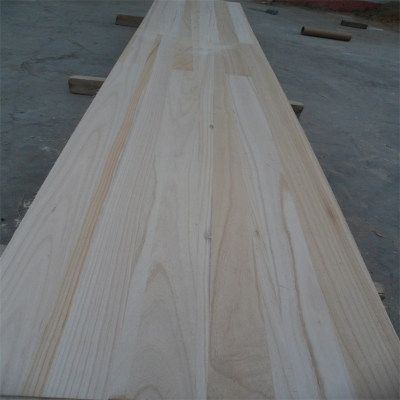 China Factory Direct Sales Paulownia /Pine/Poplar Solid Wood Panels Finger Joint Board Edge Glued Board