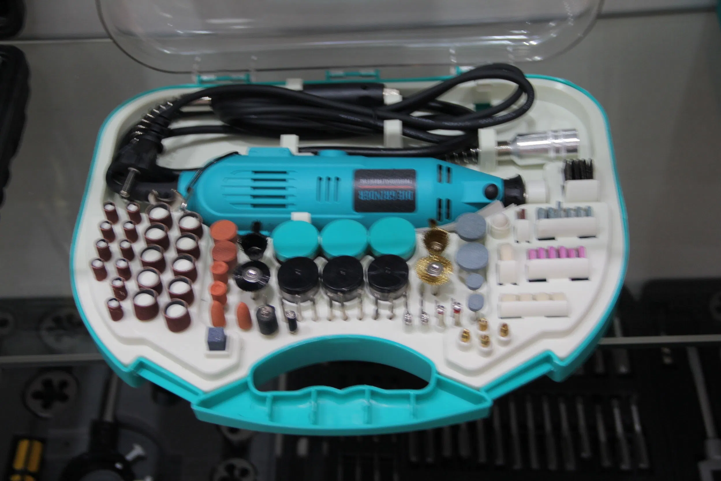 Customized 211PCS Plug-in Mini Electric Grinder with Cheap Price