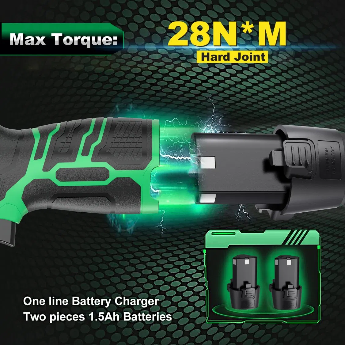 Аккумуляторная дрель-шуруповерт 12В с набором оснастки