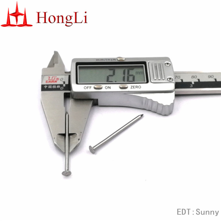 1-1/2" X 14G UK Bright Flat Head Steel Nails Bright Countersunk Head Steel Nails Pregos 1kg Common Steel Nails