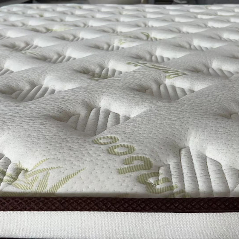 Custom Hotel Luxury Pocket Spring Mattress Home Bedroom Foldable Compressed Latex Foam Fabric Double Bed King Size Mattress