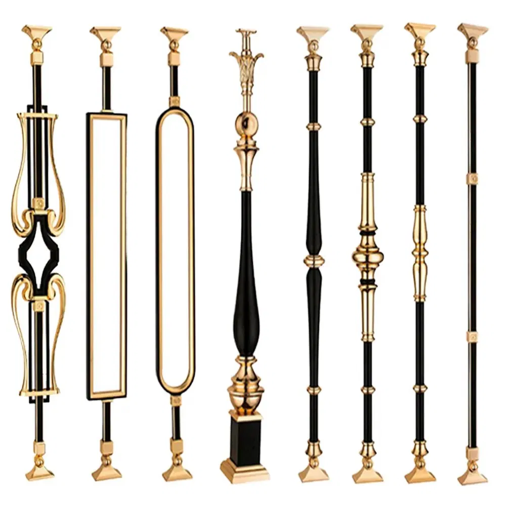 Light Luxury Post Aluminum Handrail Posts
