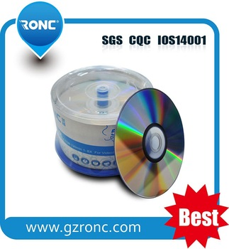 Пустые DVD-R диски 4.7ГБ, 50 шт, серебристые