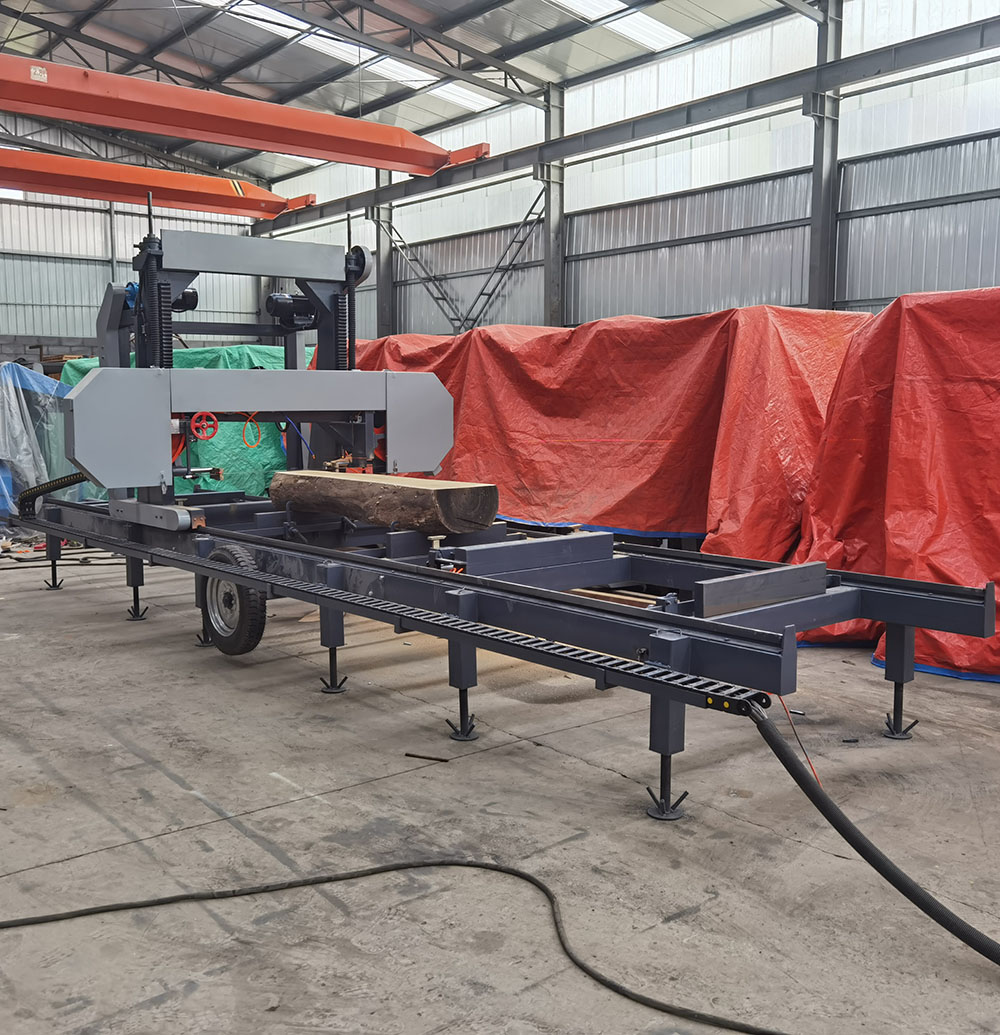 Ленточная пила по дереву портативная переносная