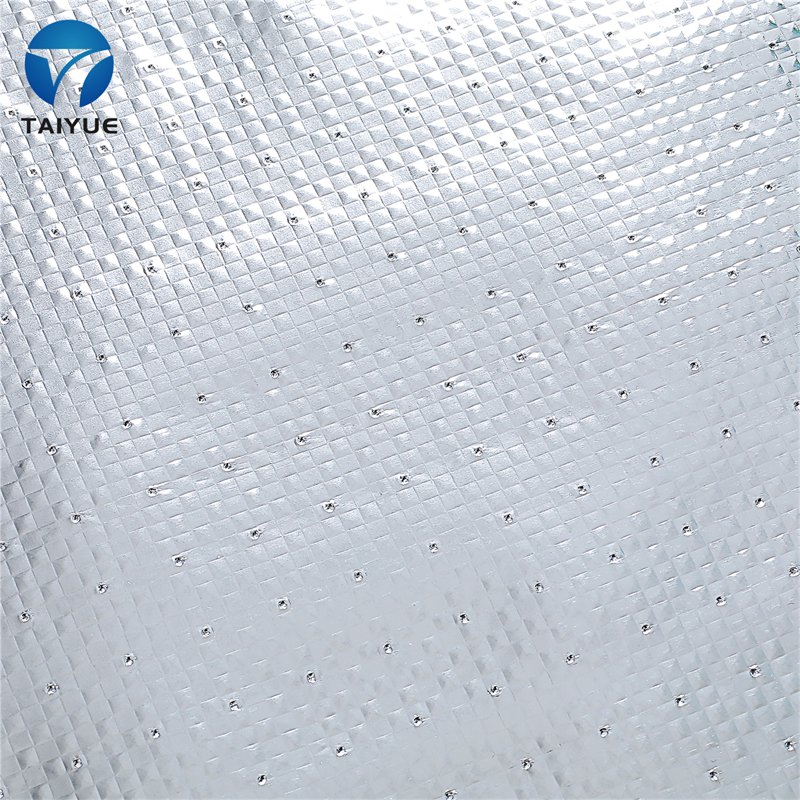 Al Foil Woven Radiant Barrier Cloth Thermal Insulation Material