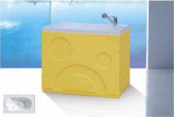 Детская ванночка с массажем и пузырьками