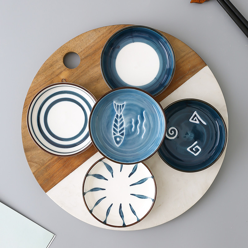 3.5" Saucer Soup Plate Pad Printing Porcelware Hotelware Ceramic Tableware