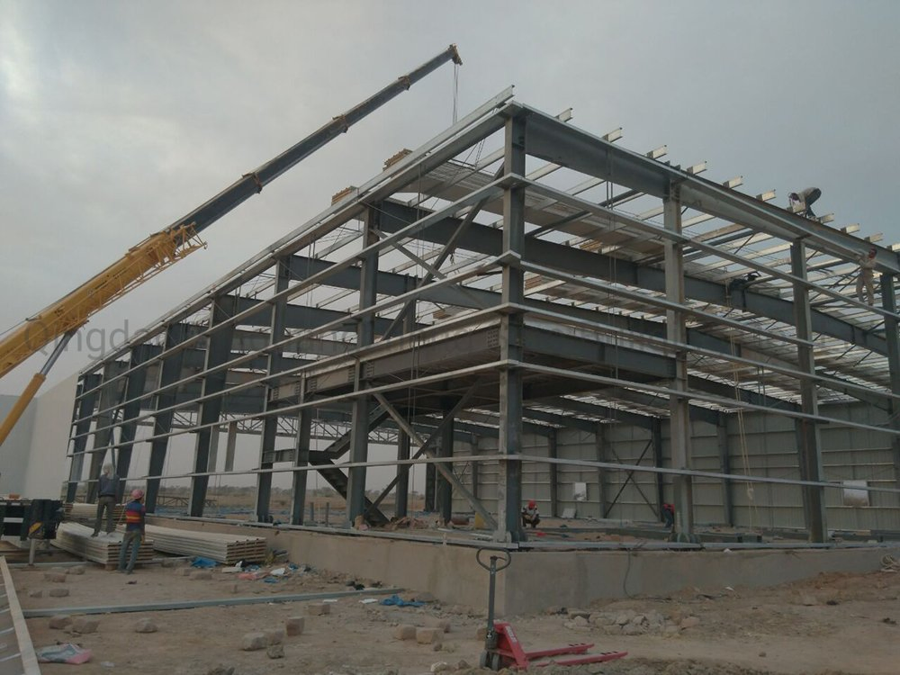 Premium Prefabricated Steel Structure Shopping Mall by Wellcamp