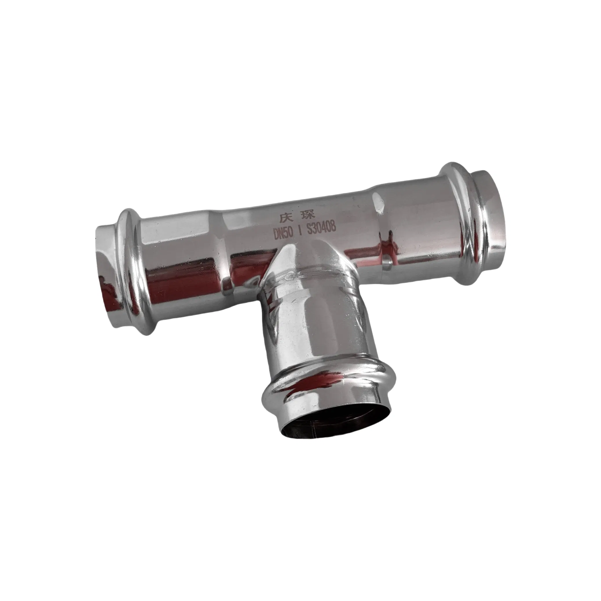 Reliable Industrial Tee Pipe Connector in Durable Stainless Steel