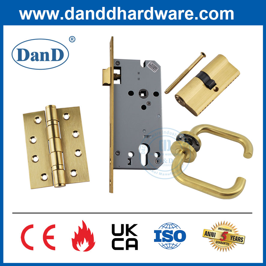 Architectral Hardware Zinc Alloy Satin Brass Golden Plated Door Viewer