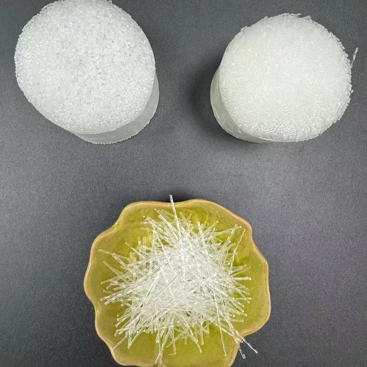 Dispersed and Constructed PP Macro Fiber Wave for Cement Concrete