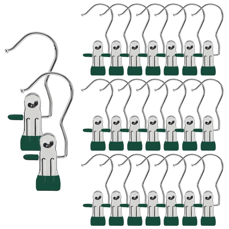 Cheap Metal Hook Hanger for Closet Clothes Clothing Boots Shoes Socks Bag Towel Laundry