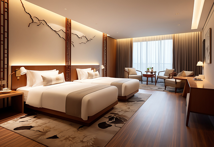 Мебель для отелей комплект спальня гостиная премиум класс