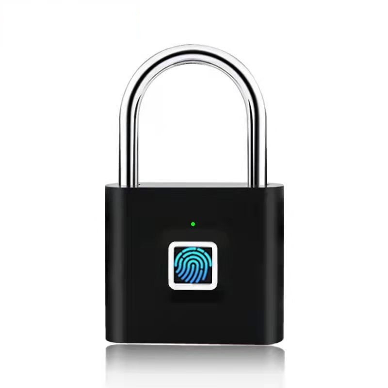 Dormitory Fingerprint Smart Fingerprint Lock Fingerprint Padlock Household Combination Lock Electronic Waterproof Lock