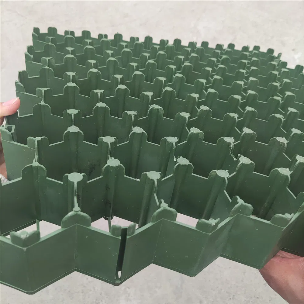 Eco-Friendly Pavements Plastic Grid Grass Paver for Slope Protection HDPE Geocell