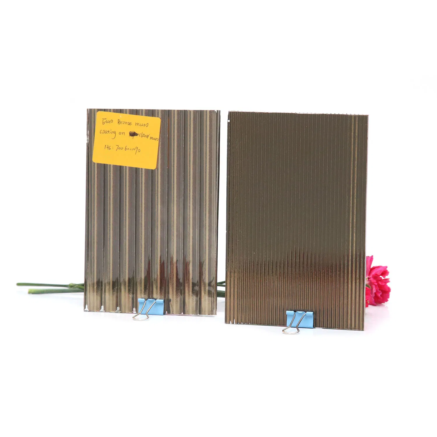 Hot Sale High Quality Wired Narrow/Nashiji Moru Karatachi Pattern Decorative Glass Price