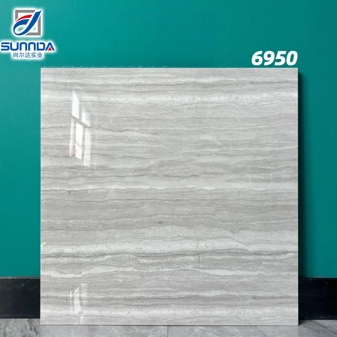 Building Materials Glossy Finished Marble Glazed Polished Porcelain Tiles