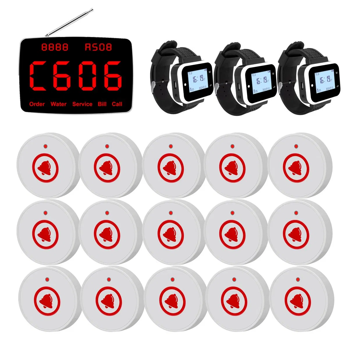 Catel New Wireless Calling System for Fast Food Restaurants