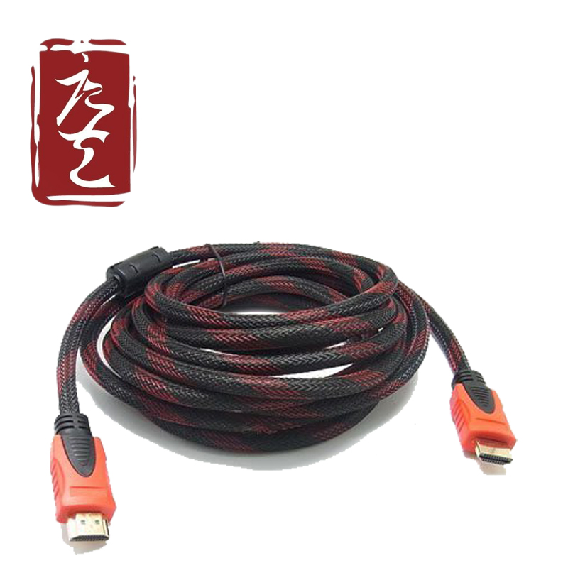 Premium Quality 4K Nylon Woven HDMI Cable for HDTV Monitor Male Connectors