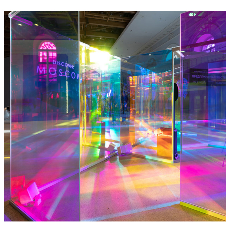 1.38X30m Dichroic Rainbow Film Dichroic Iridescent Window Film