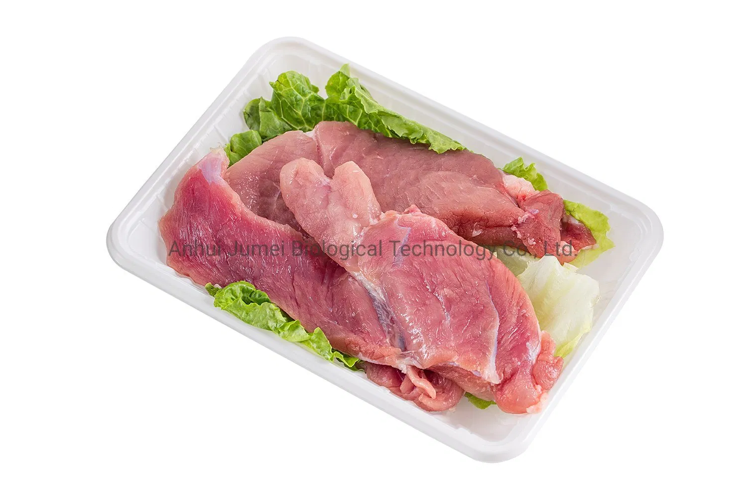 Blister Plastic Disposable Biodegradable for Fresh Meat Fruit Frozen PLA Food Packing Tray