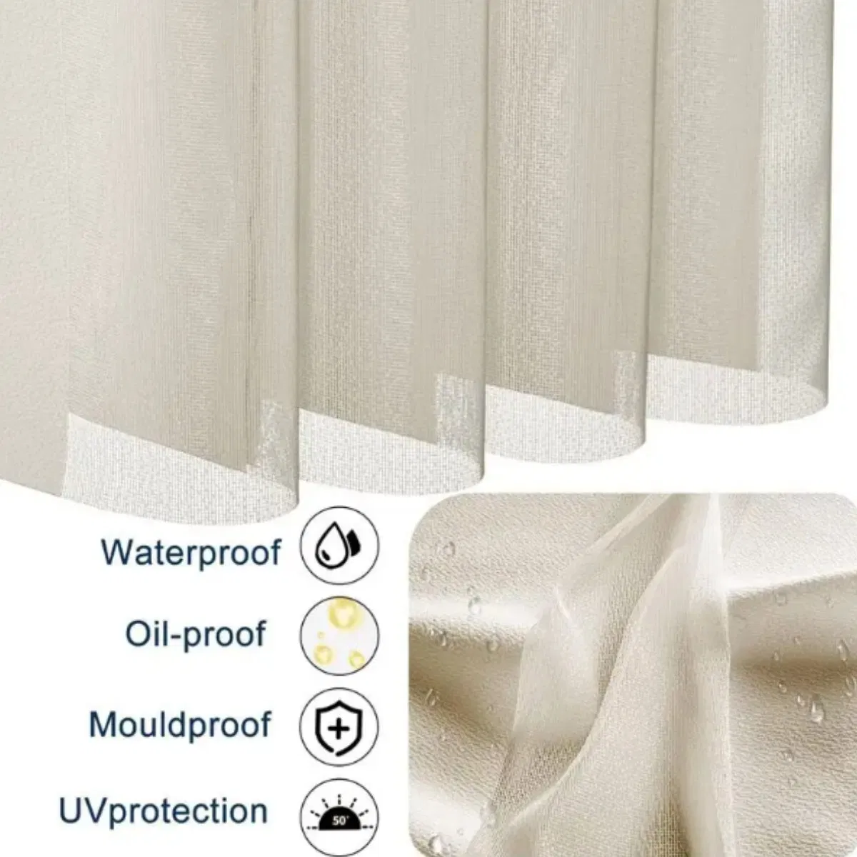 OEM Polyester Waterproof Manual Wand Control Dream Vertical Fabric Blind for Window