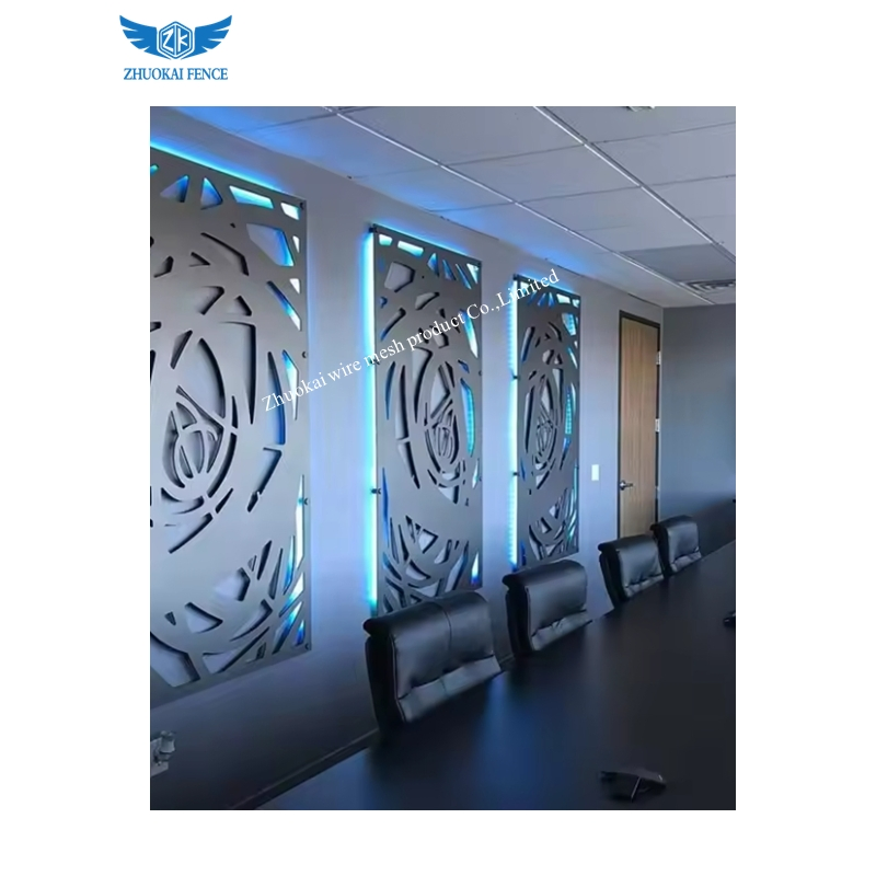 Modern Metal Restaurant Decorative Partition Screen for Indoor Room Dividers