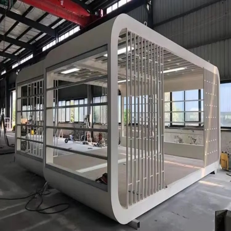 Modern Modular 20FT Pod Movable House Smart Apple Cabin Sleeping Container House