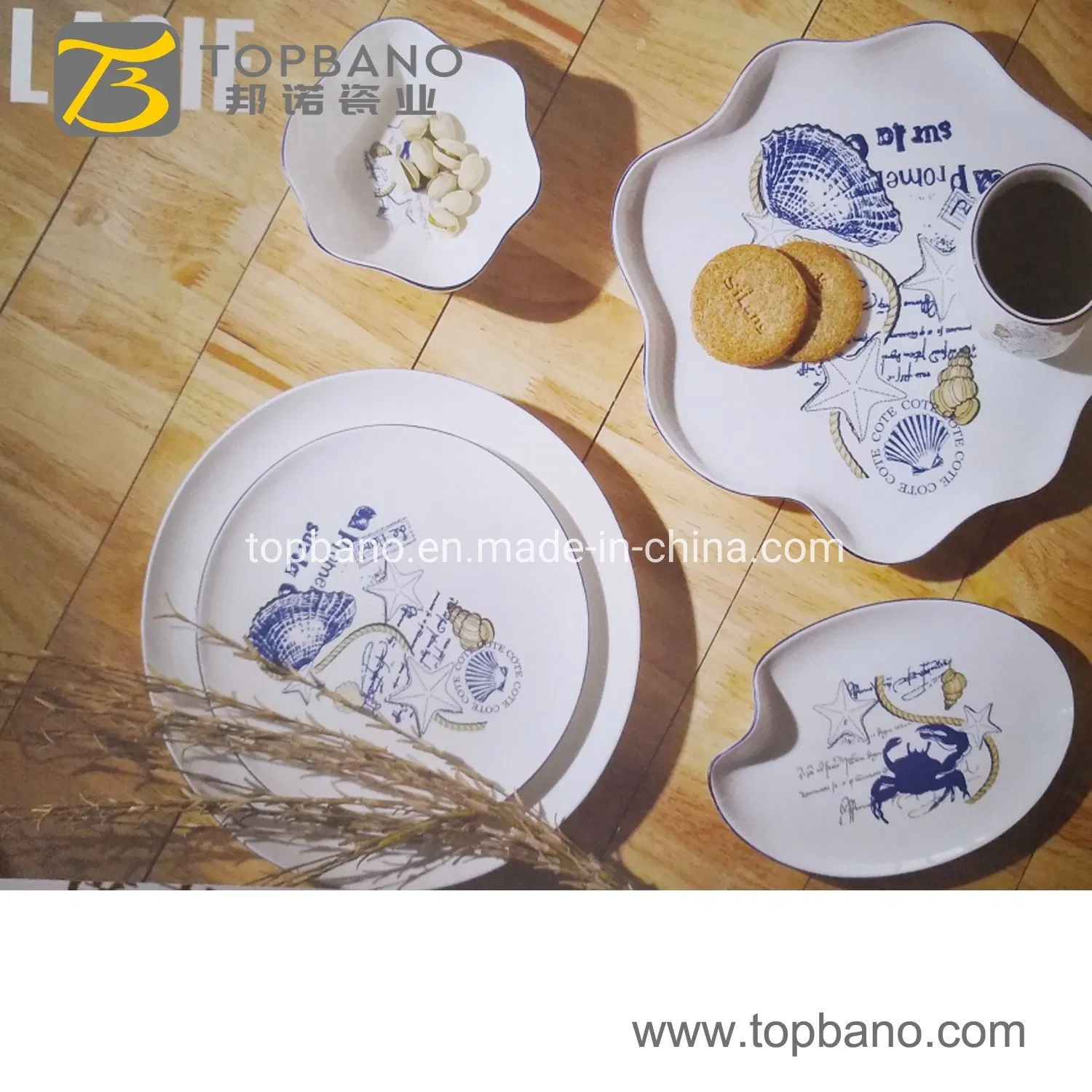 Topbano Mug Maker Ceramic Porcelain Cup Mug Dinner Set