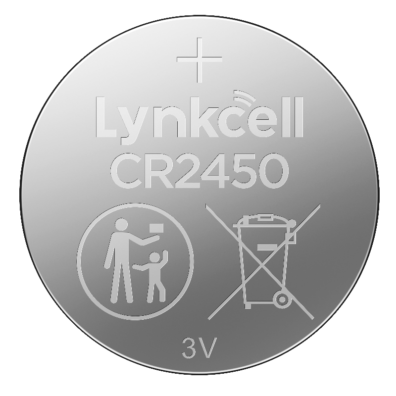 Батарейка CR2450 с широким температурным диапазоном и сроком хранения 10 лет