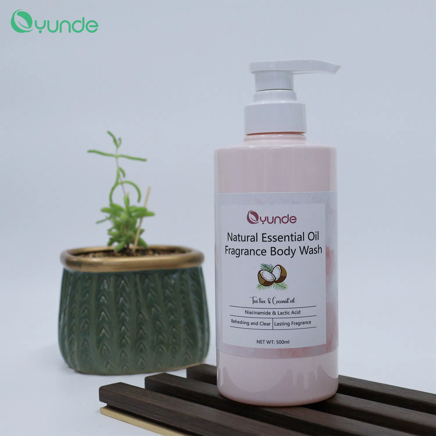 Organic Fragrance Body Wash with Essential Oil Moisturizing Formula