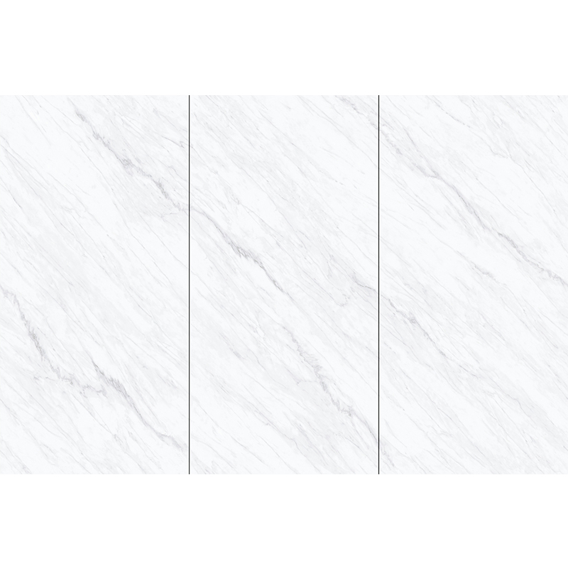 in Stock Luxury Sintered Stone Glossy Marble Porcelain Big Size Slab Continuous Pattern Living Room Bedroom Kitchen Hotel TV Wall Background