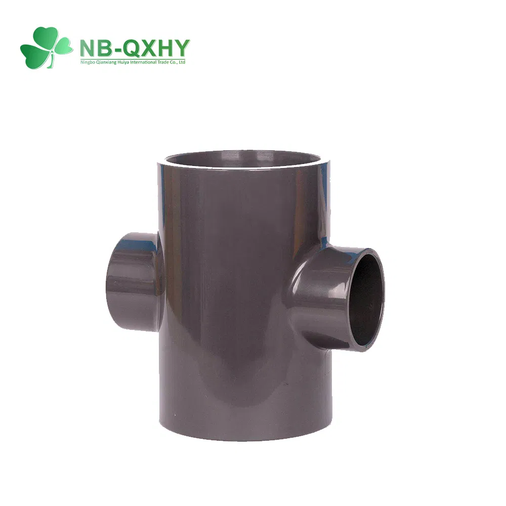 Superior DIN Pn16/10 PVC Reducer Equal Elbow Y Industry DN15/20/25 UPVC Cross