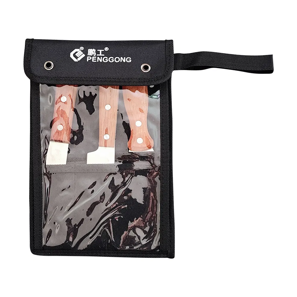 Premium Precision Cut Stainless Steel Chef Knife with Wooden Handle