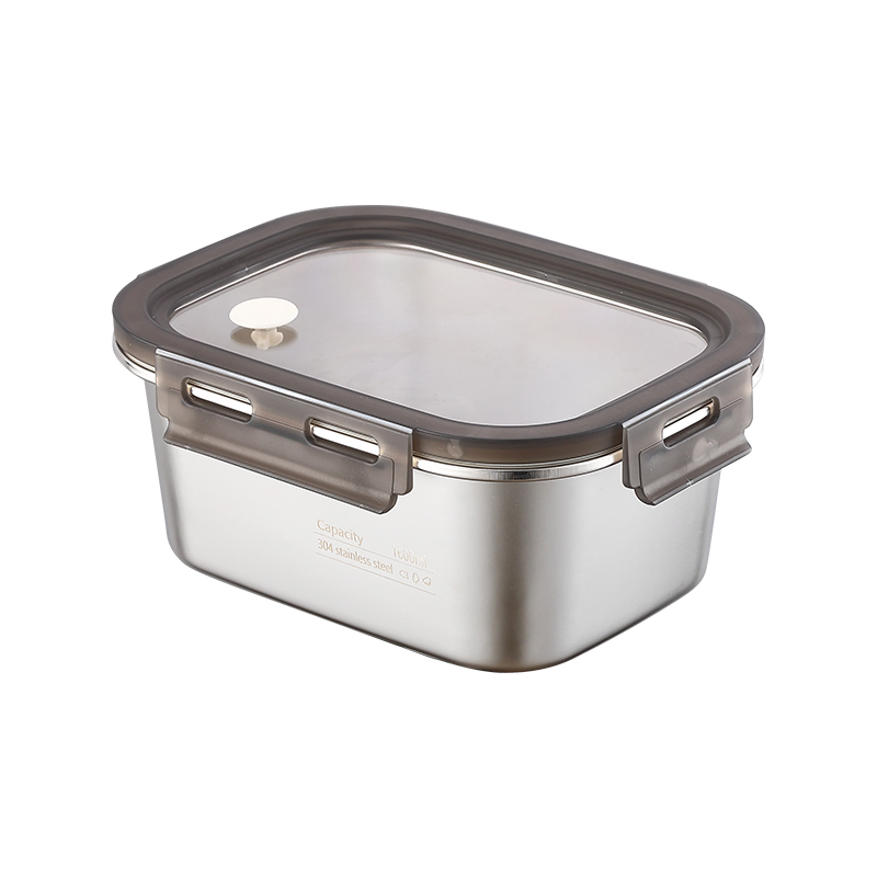 Stainless Steel Lunch Box, Leak - Proof Food Container, Bento Box