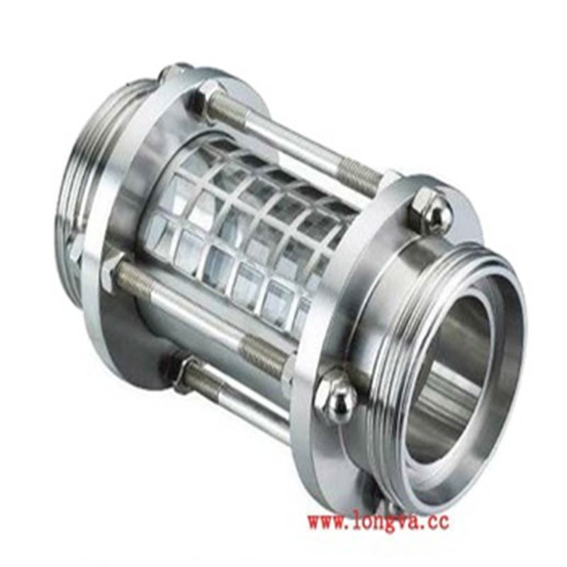 Stainless Steel Male Thread Inline Sight Glass